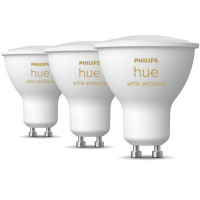 Miniatyr av produktbild för Hue White Ambiance GU10 3-pack