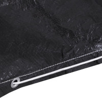 Produktbild för Överdrag för trädgårdsmöbler 2 st 12 öljetter 325x205x90 cm