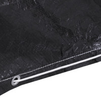 Produktbild för Hammockskydd 2 delar 10 öljetter 2 dragkedjor 255x145x170 cm