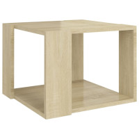 Produktbild för Soffbord sonoma-ek 40x40x30 cm konstruerat trä