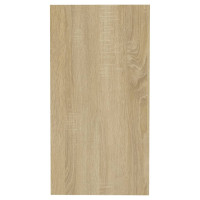Produktbild för Sidobord sonoma-ek 50x26x50 cm konstruerat trä