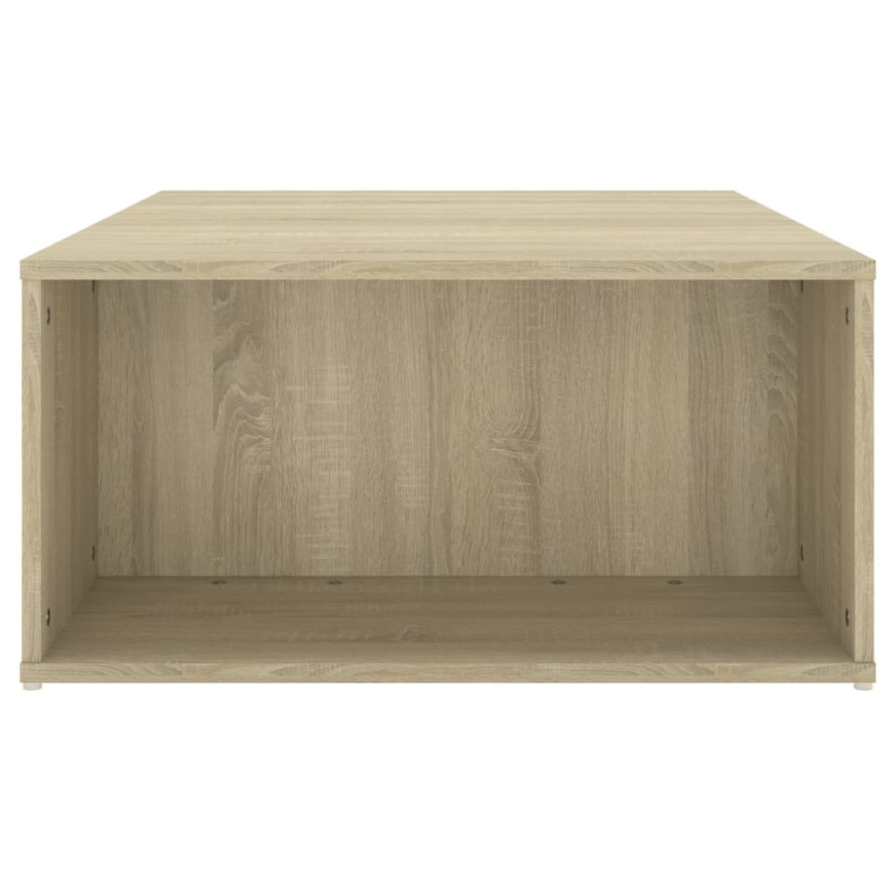 Produktbild för Soffbord sonoma-ek 90x67x33 cm konstruerat trä