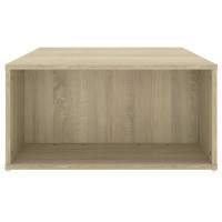 Produktbild för Soffbord sonoma-ek 90x67x33 cm konstruerat trä