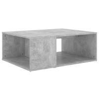 Miniatyr av produktbild för Soffbord betonggrå 90x67x33 cm konstruerat trä