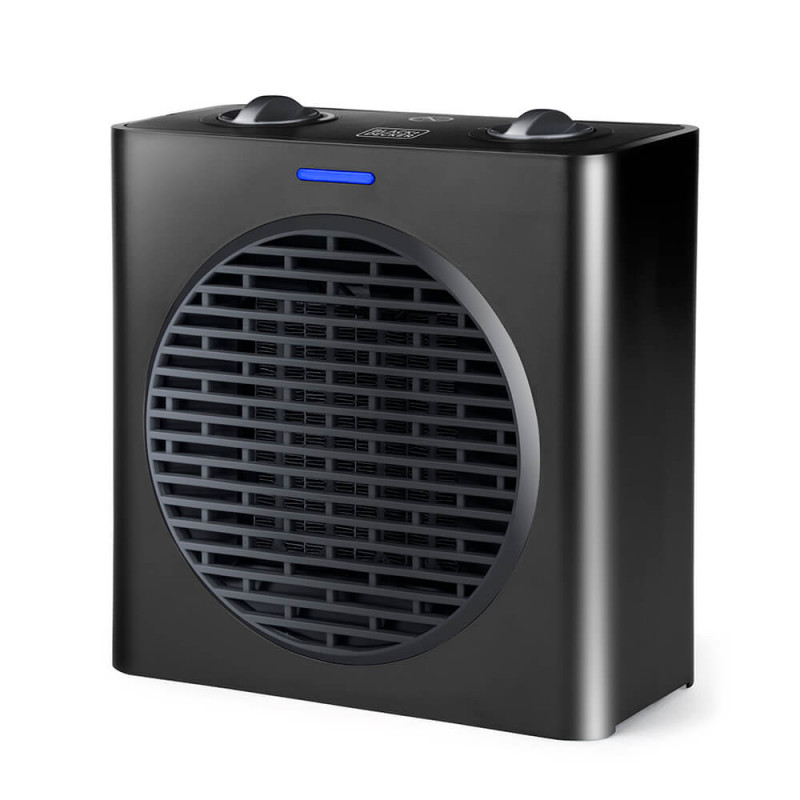 Produktbild för Ceramic Fan Heater 1500W Black