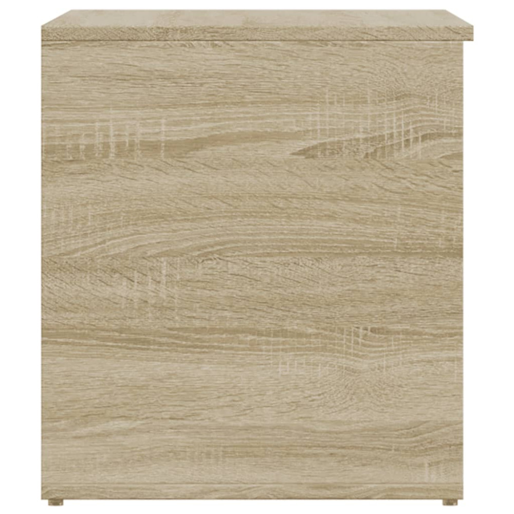 Produktbild för Förvaringskista sonoma-ek 84x42x46 cm konstruerat trä