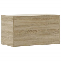 Produktbild för Förvaringskista sonoma-ek 84x42x46 cm konstruerat trä