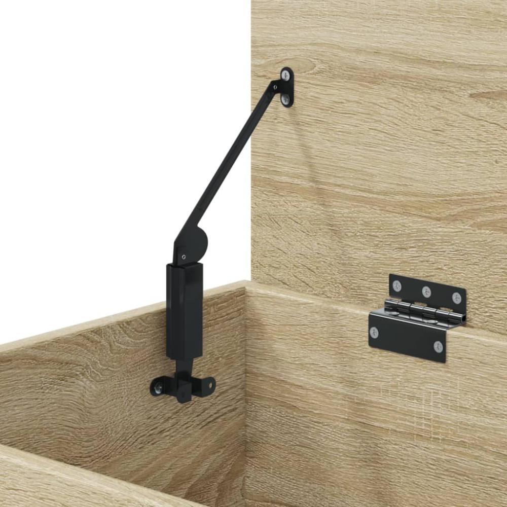 Produktbild för Förvaringskista sonoma-ek 84x42x46 cm konstruerat trä