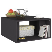 Produktbild för Soffbord 4 st grå 33x33x33 cm konstruerat trä