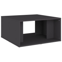 Produktbild för Soffbord 4 st grå 33x33x33 cm konstruerat trä