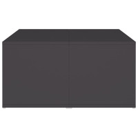 Produktbild för Soffbord 4 st grå 33x33x33 cm konstruerat trä