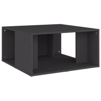 Produktbild för Soffbord 4 st grå 33x33x33 cm konstruerat trä
