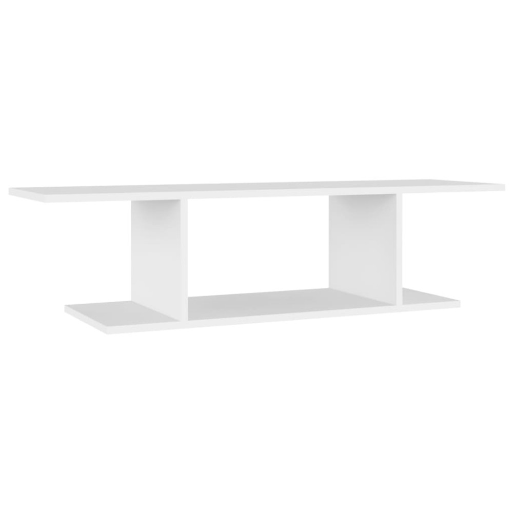 Produktbild för Väggmonterat tv-skåp vit 103x30x26,5 cm