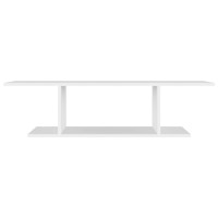 Produktbild för Väggmonterat tv-skåp vit 103x30x26,5 cm