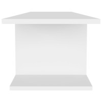 Produktbild för Väggmonterat tv-skåp vit 103x30x26,5 cm