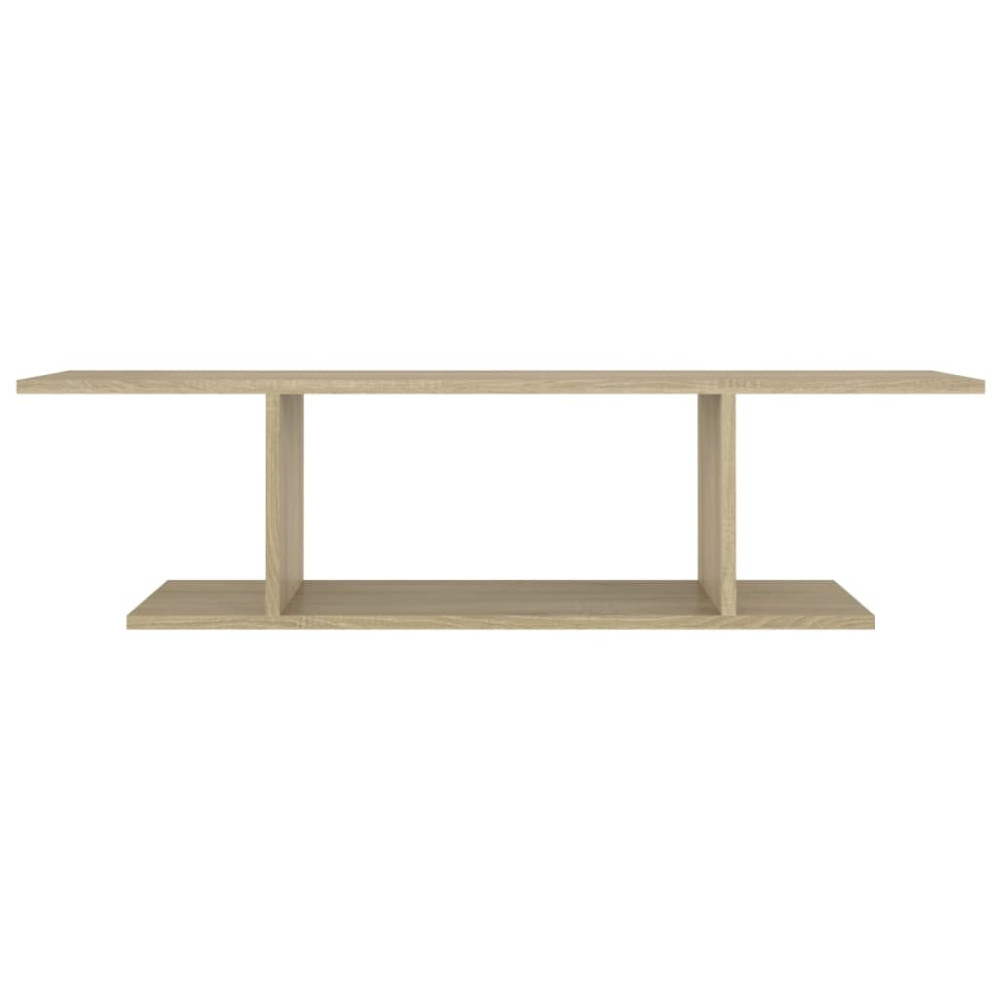 Produktbild för Väggmonterat tv-skåp sonoma-ek 103x30x26,5 cm