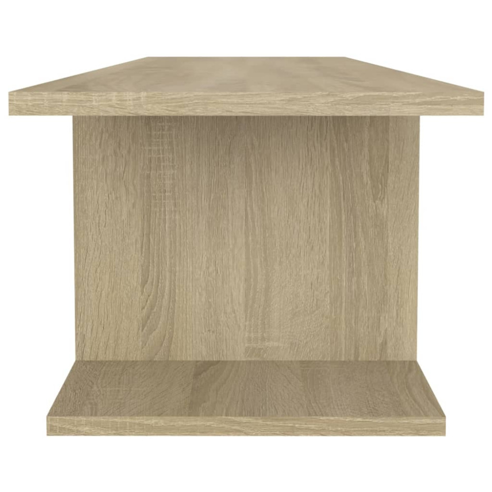 Produktbild för Väggmonterat tv-skåp sonoma-ek 103x30x26,5 cm