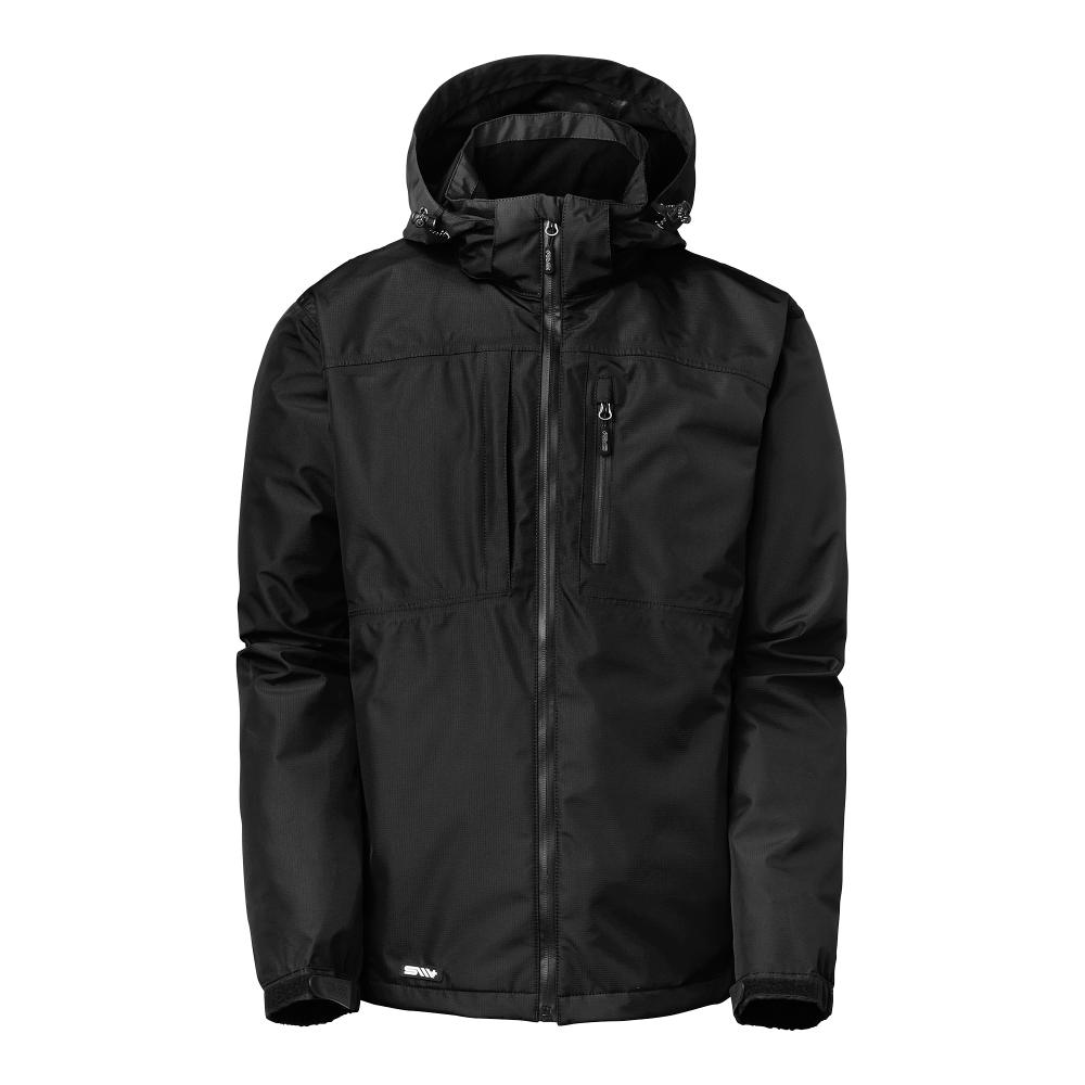 Produktbild för 632 Shell jacket Ames Black Herr
