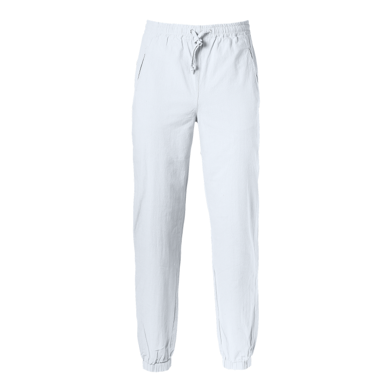Produktbild för 75971 Elvin Trousers GOTS White Unisex