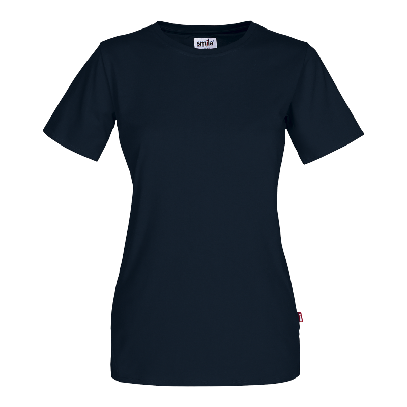 Produktbild för 76432 Helmi t-shirt w Navy Dam