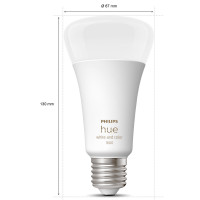 Produktbild för Hue White Color Ambiance E27 A60 1600lm 1pack