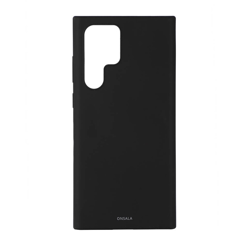 Produktbild för Mobilcover Silicone Black Samsung S22 Ultra