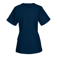 Miniatyr av produktbild för 70102 Alva v-blouse w Ocean Blue Dam
