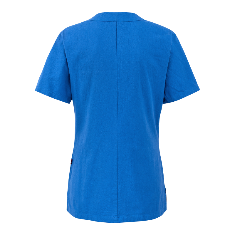 Produktbild för 77802 Carin v-blouse w Lt Royal Dam