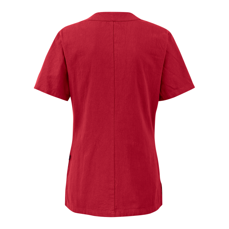 Produktbild för 77802 Carin v-blouse w Red Dam