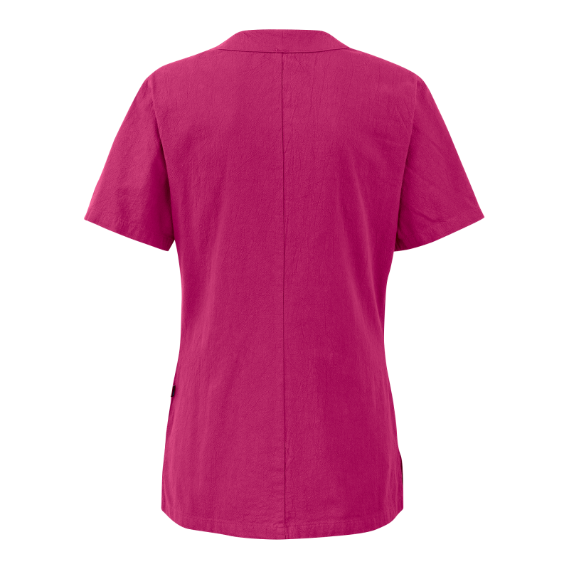 Produktbild för 77802 Carin v-blouse w Fuchsia Dam