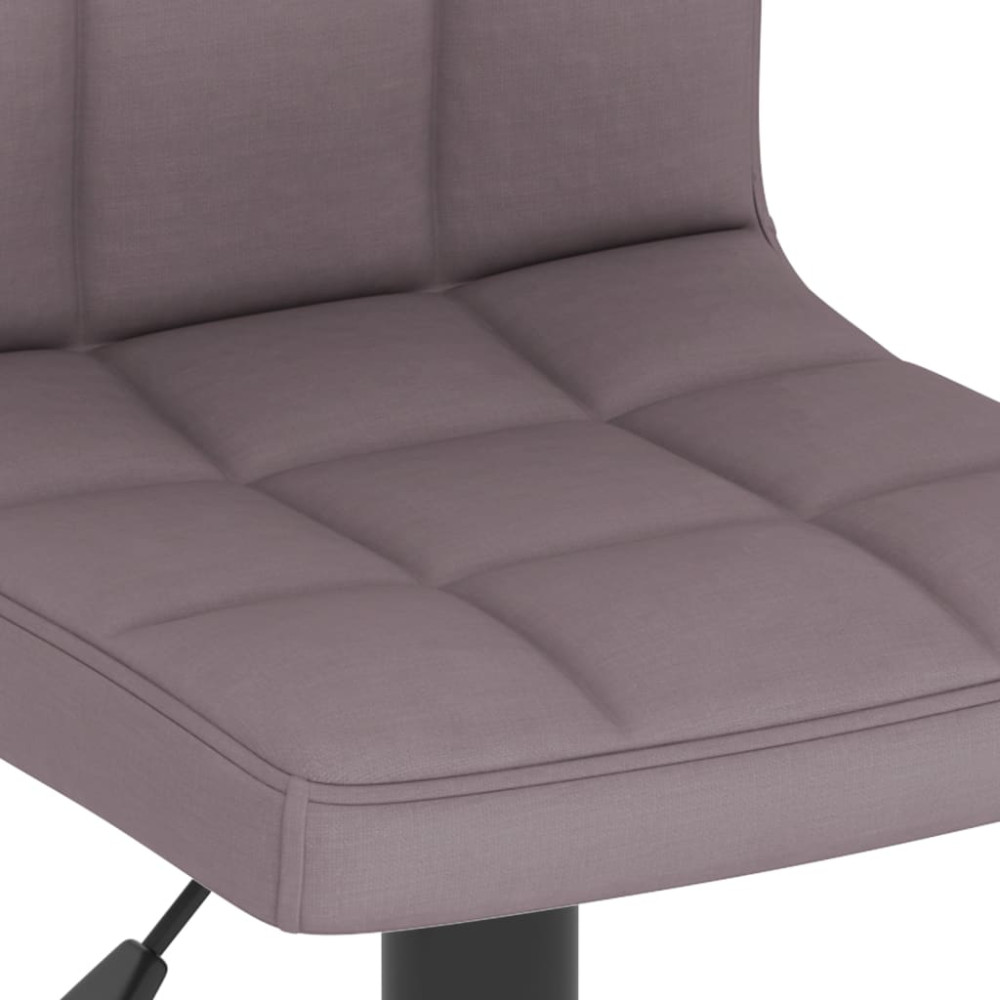 Produktbild för Barstolar 2 st taupe tyg