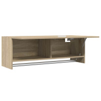 Produktbild för Garderob sonoma-ek 100x32,5x35 cm konstruerat trä