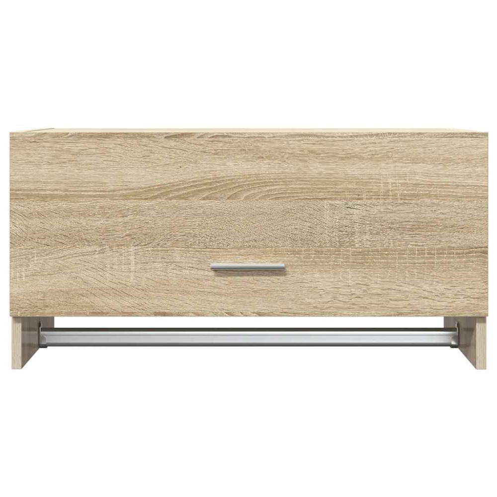 Produktbild för Garderob sonoma-ek 70x32,5x35 cm konstruerat trä
