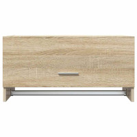 Produktbild för Garderob sonoma-ek 70x32,5x35 cm konstruerat trä