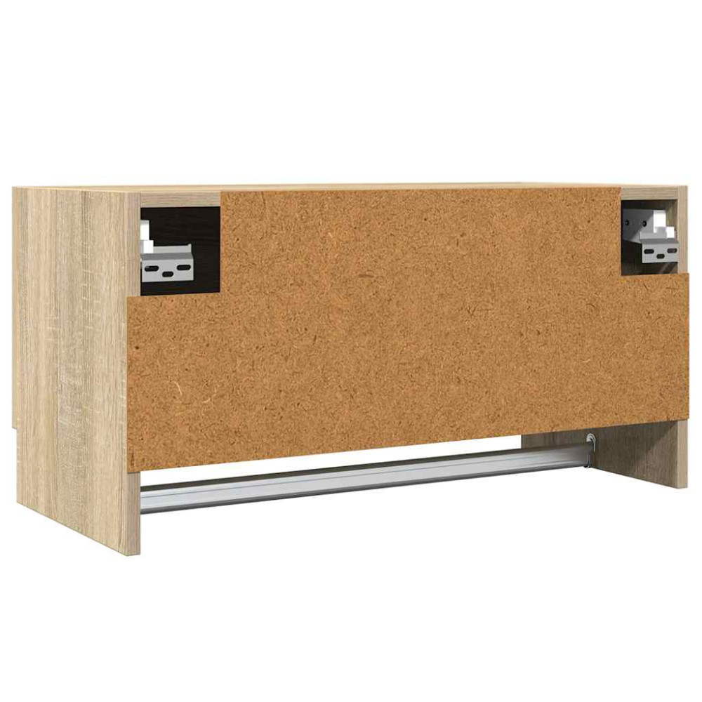 Produktbild för Garderob sonoma-ek 70x32,5x35 cm konstruerat trä