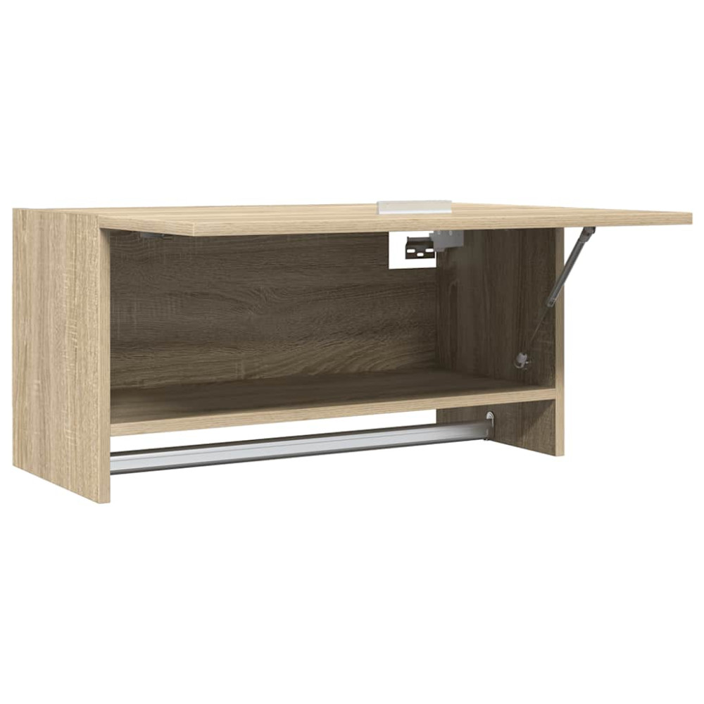 Produktbild för Garderob sonoma-ek 70x32,5x35 cm konstruerat trä