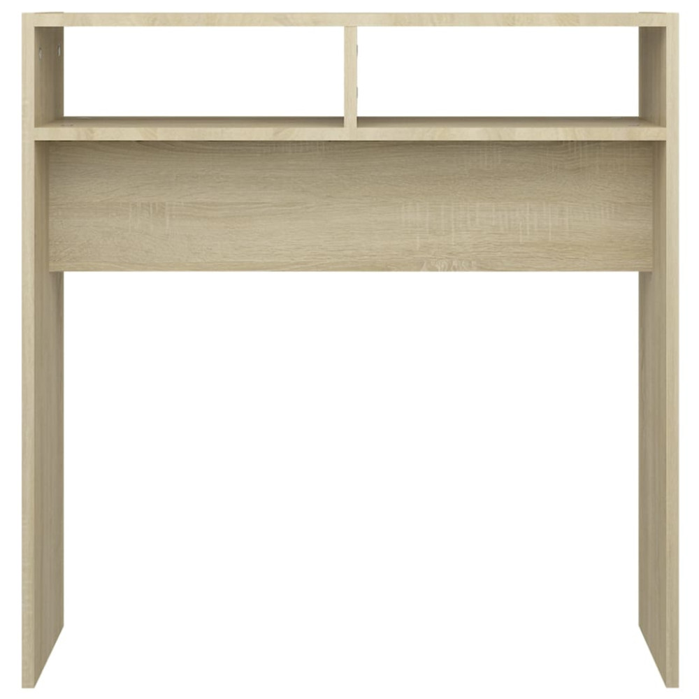 Produktbild för Avlastningsbord sonoma ek 78x30x80 cm konstruerat trä