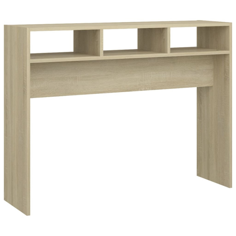 Produktbild för Avlastningsbord sonoma ek 105x30x80 cm konstruerat trä