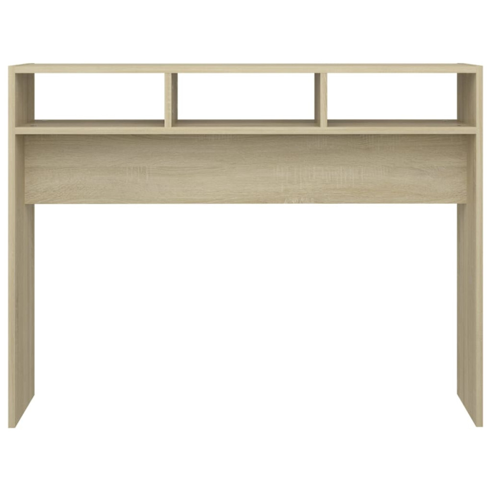 Produktbild för Avlastningsbord sonoma ek 105x30x80 cm konstruerat trä