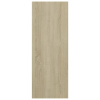 Produktbild för Avlastningsbord sonoma ek 105x30x80 cm konstruerat trä