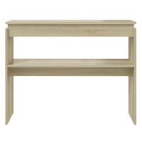 Produktbild för Avlastningsbord sonoma ek 102x30x80 cm konstruerat trä