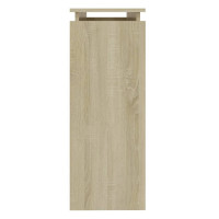 Produktbild för Avlastningsbord sonoma ek 102x30x80 cm konstruerat trä