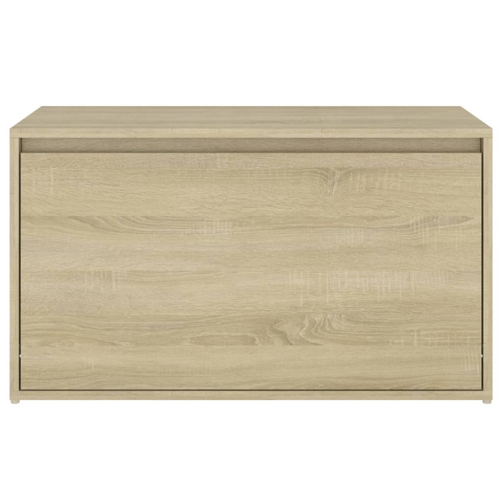 Produktbild för Hallbänk 80x40x45 cm sonoma-ek konstruerat trä