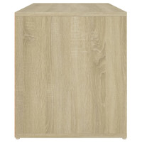 Produktbild för Hallbänk 80x40x45 cm sonoma-ek konstruerat trä