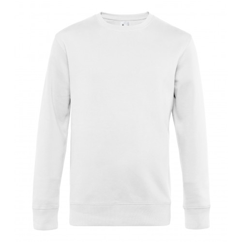 B and C Collection B&C KING Crew Neck White