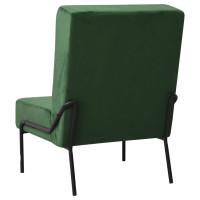 Produktbild för Avkopplingsstol 65x79x87 cm mörkgrön sammet
