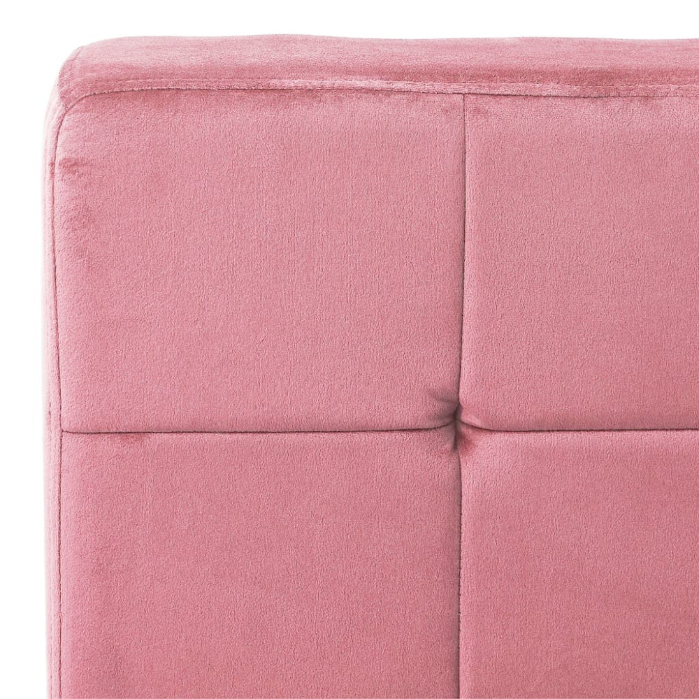 Produktbild för Avkopplingsstol 65x79x87 cm rosa sammet
