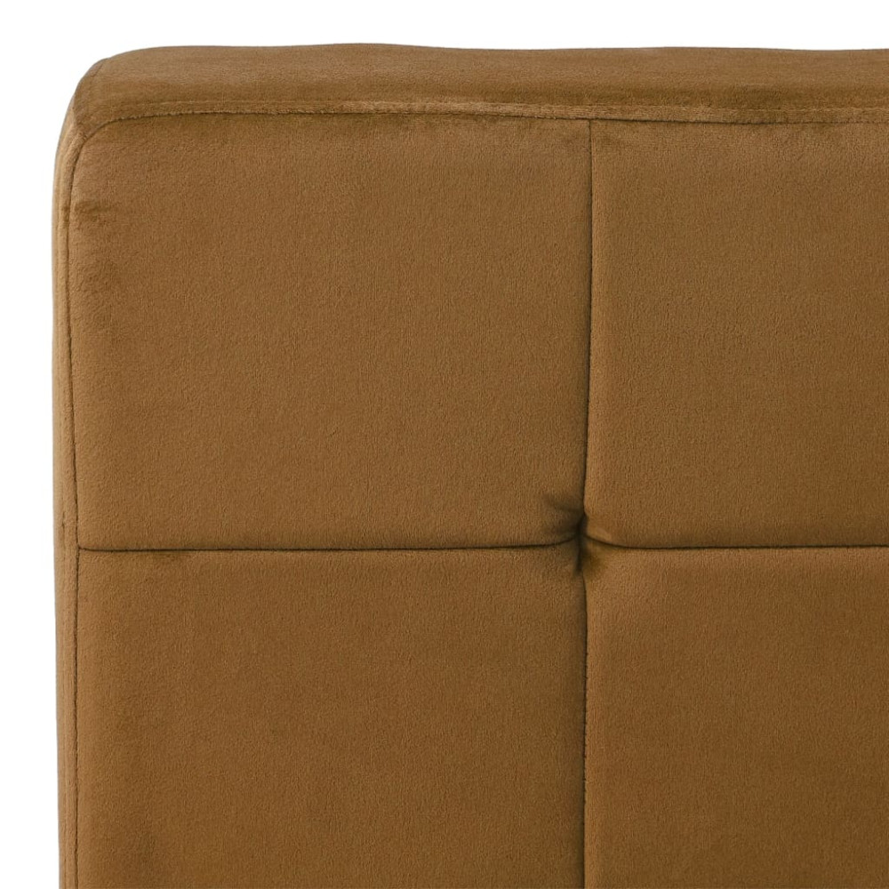 Produktbild för Avkopplingsstol 65x79x87 cm brun sammet