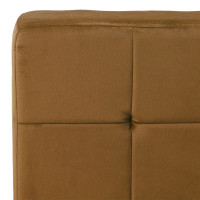 Produktbild för Avkopplingsstol 65x79x87 cm brun sammet
