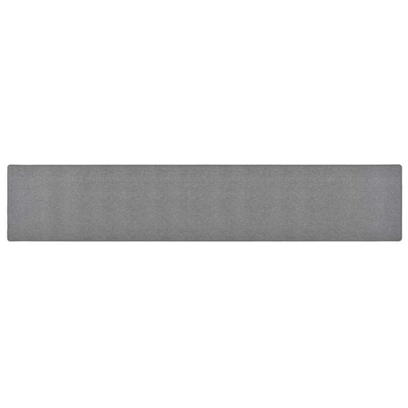 Produktbild för Gångmatta mörkgrå 50x300 cm